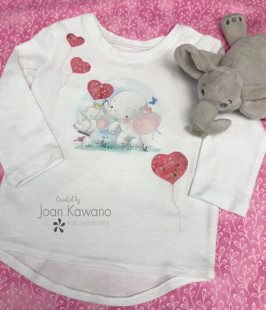 Transfer your way to a Designer Tee with HeatnBond Inkjet Transfer Sheets