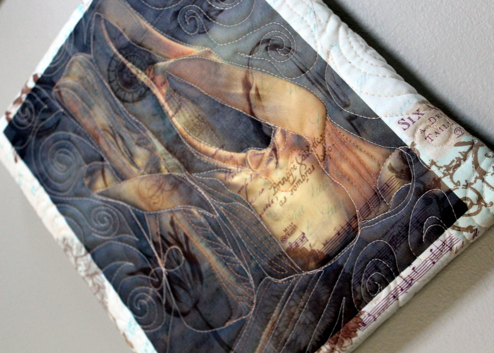 Toe Shoes - An Art Piece Featuring HeatnBond Inkjet Transfer Sheets