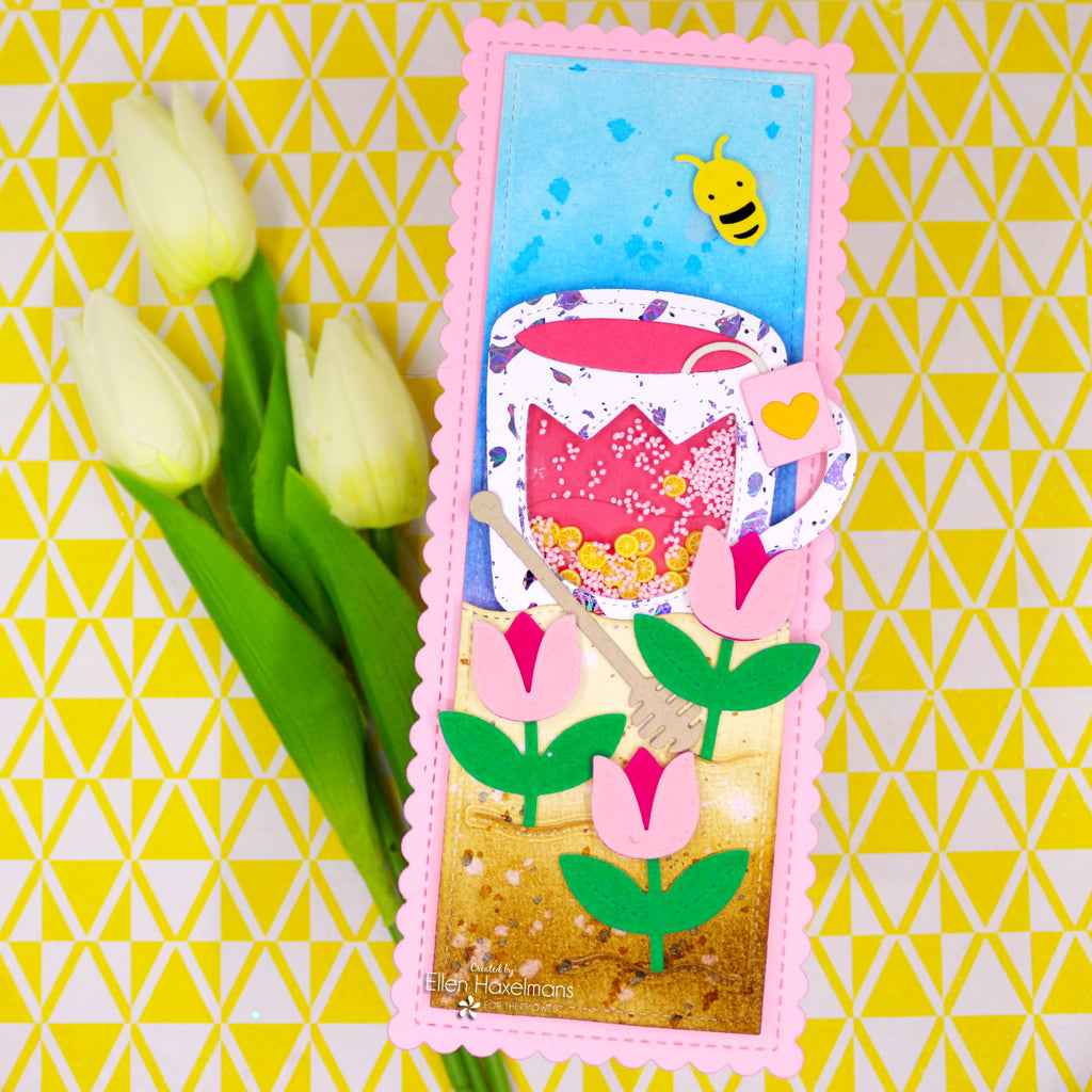 Spring Cards with Foils and Flock