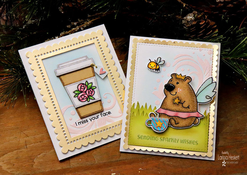 Deco Foil Metallix Shines for Cardmaking