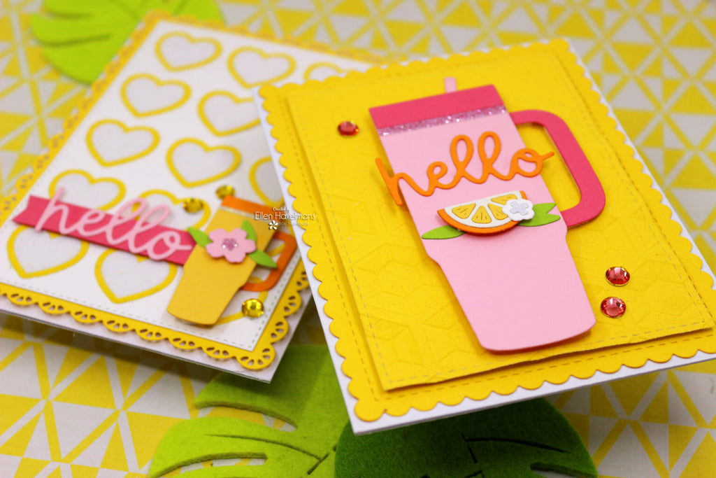 Soft Summer Cards with Plush Paper