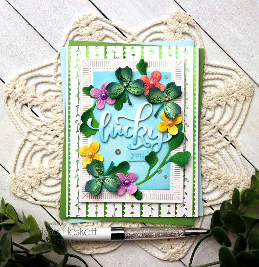 Lucky You!! St. Pat's Day Card with Deco Foil