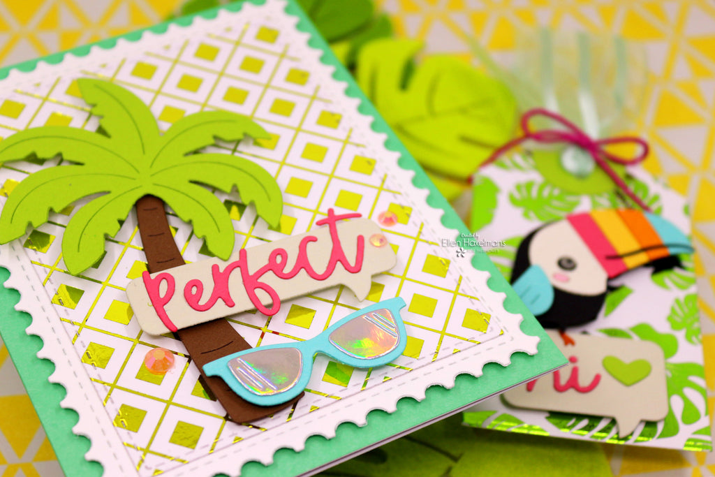 Making Shiny Summer Cards with Our Pretty Foils