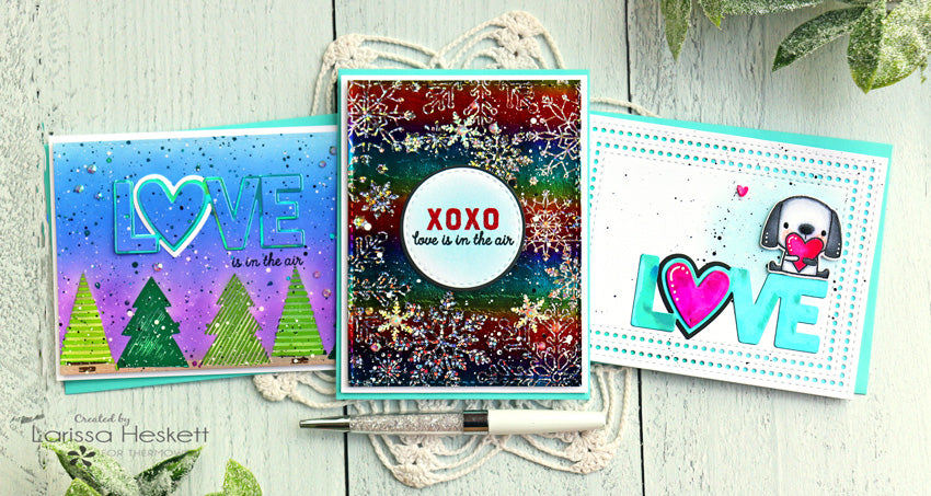 Love is in the Air with Deco Foil and Unity Toner Card Fronts!!