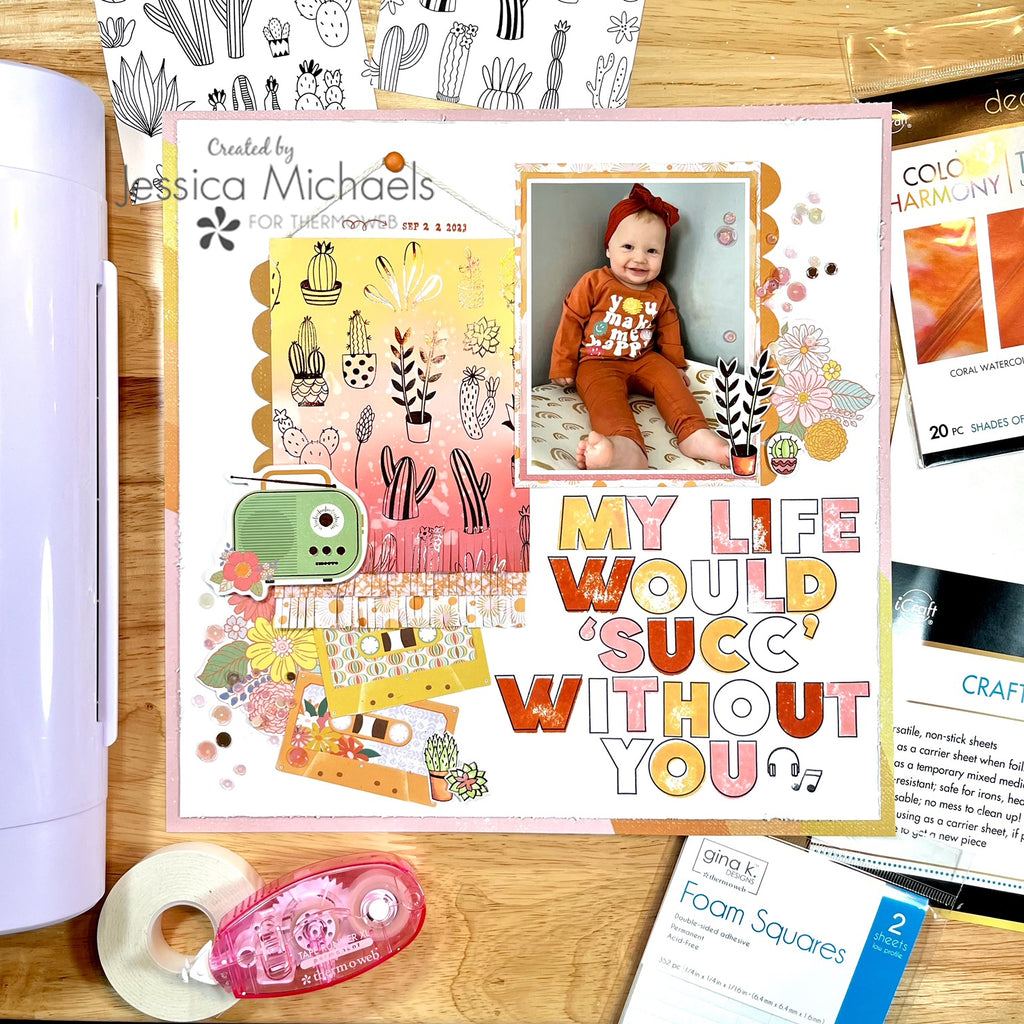 Two Unique Ways to Use the ALL NEW Toner Card Fronts! | Scrapbook Layout
