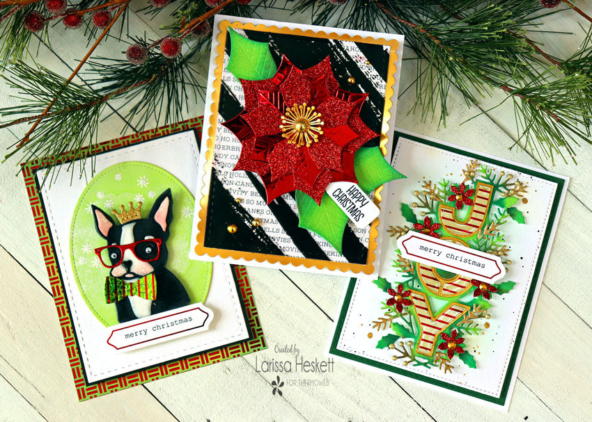 Festive Christmas Cards with Deco Foil