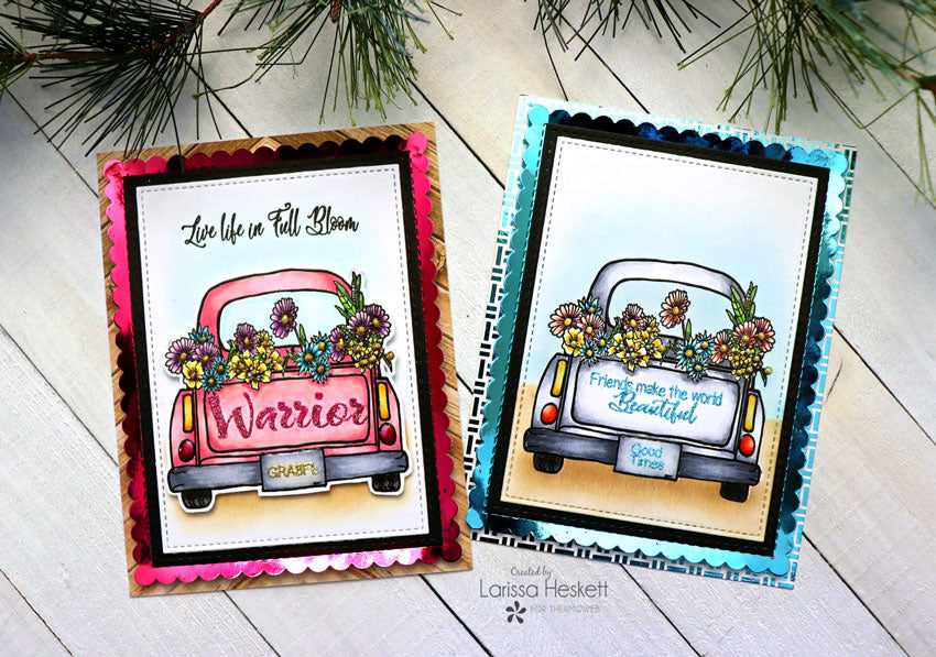 Colorful Friendship Cards with Foil-Mates and Joy Clair