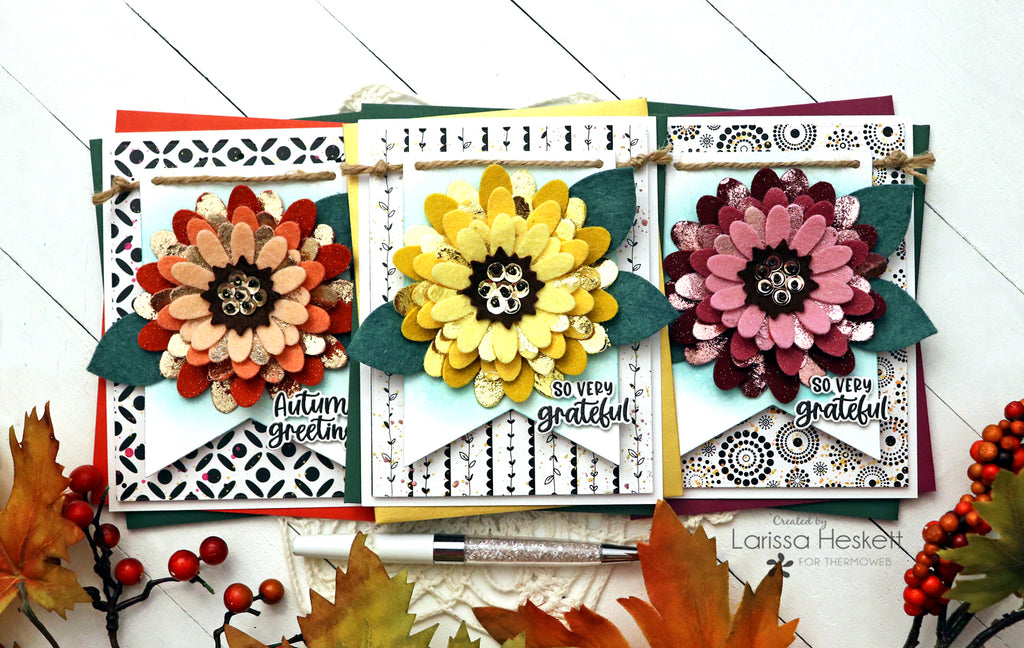 So Very Grateful Card Set featuring Benzie Design Felt
