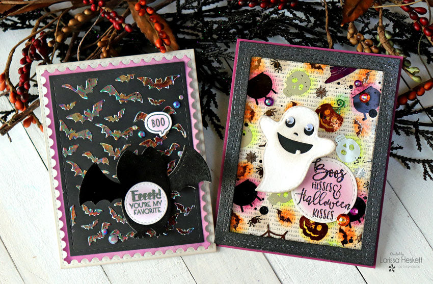 Halloween Cards that SPARKLE!!