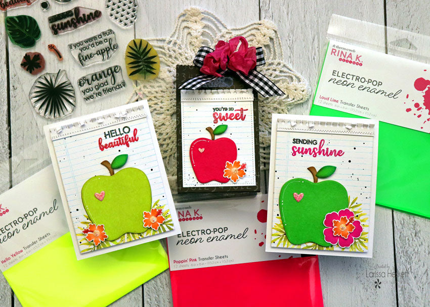 Sending Sunshine with Electro-Pop Neon Enamels