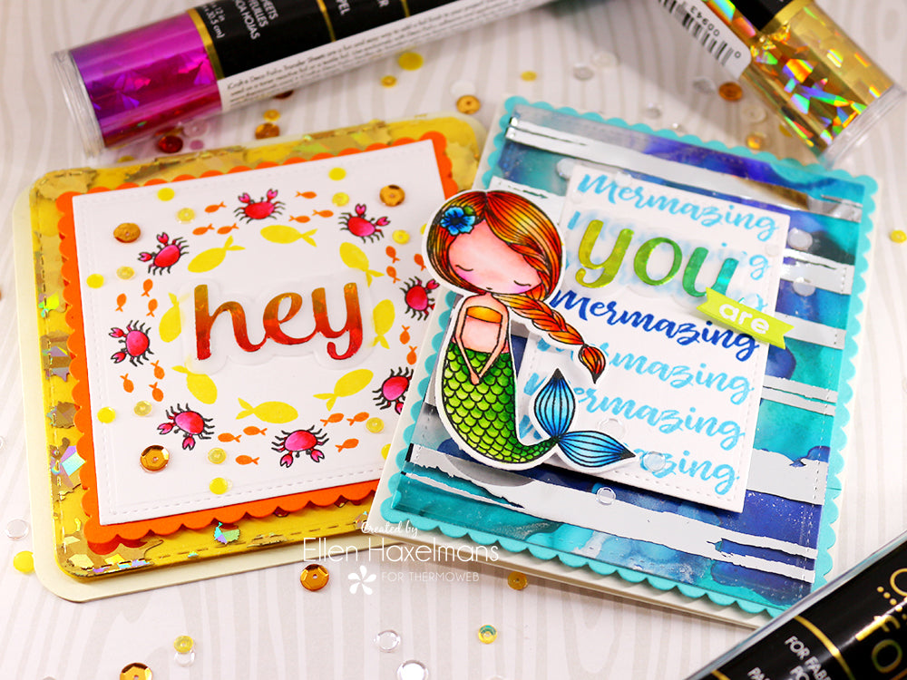 Amazing Mermaid Card with Deco Foil