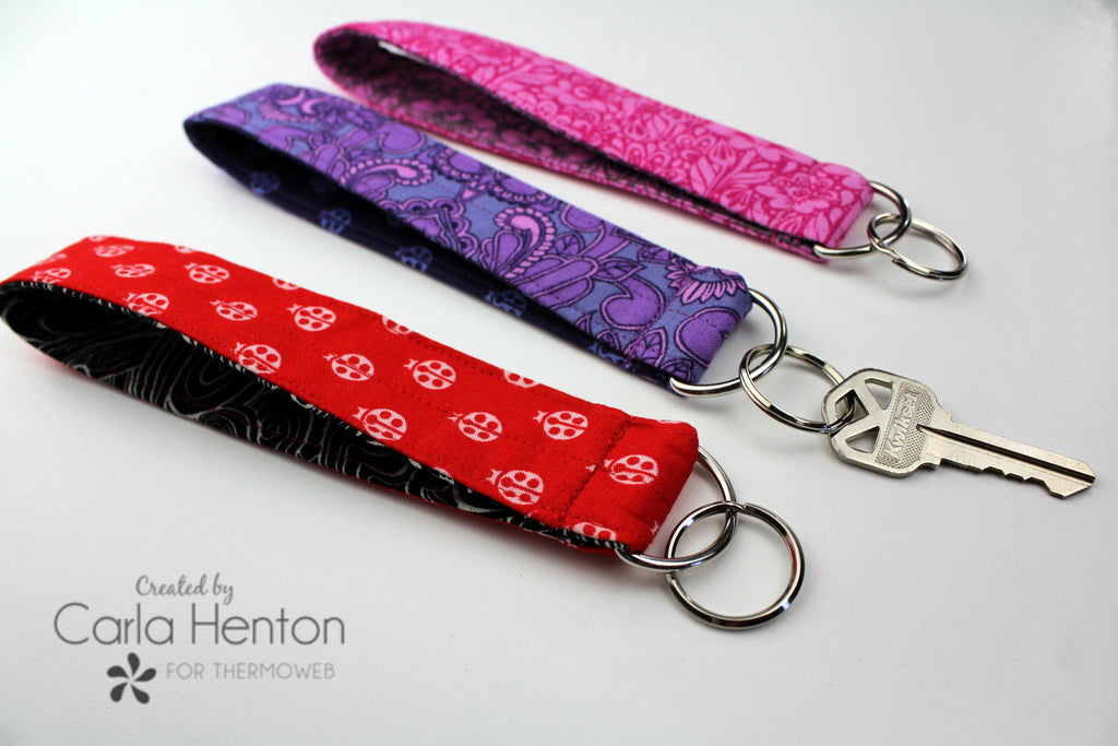 Jelly Roll Key Chain with HeatnBond