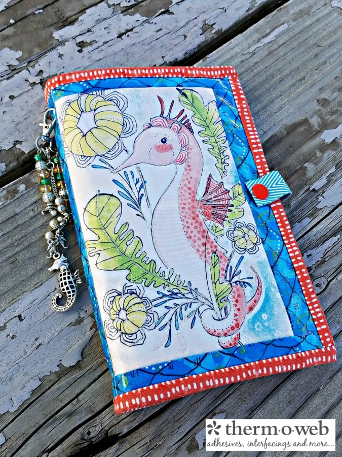 Learn How to Sew a Travelers Notebook with Blend Fabrics