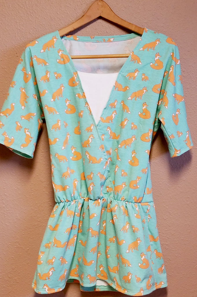 Foxy Girl Charlee Top Featuring HeatnBond Soft Stretch