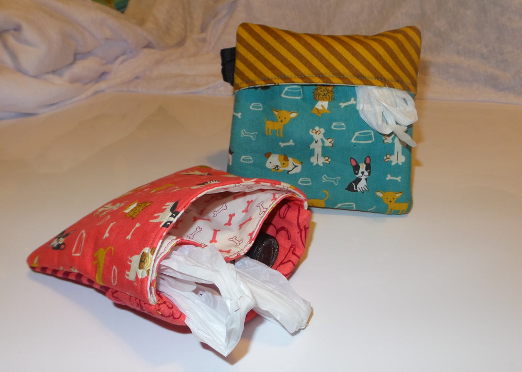 Dog Walkin' Go Bags with HeatnBond Fusible Fleece