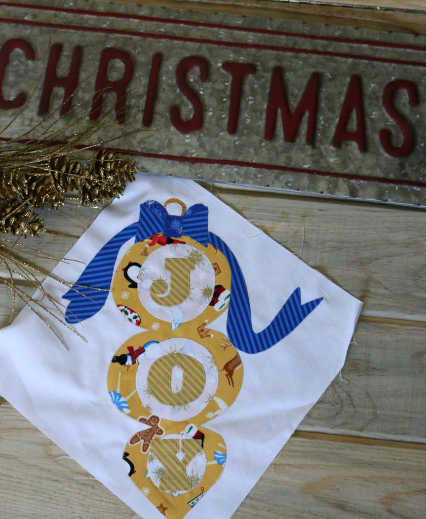 Holiday Ornament Quilt Block Series #4