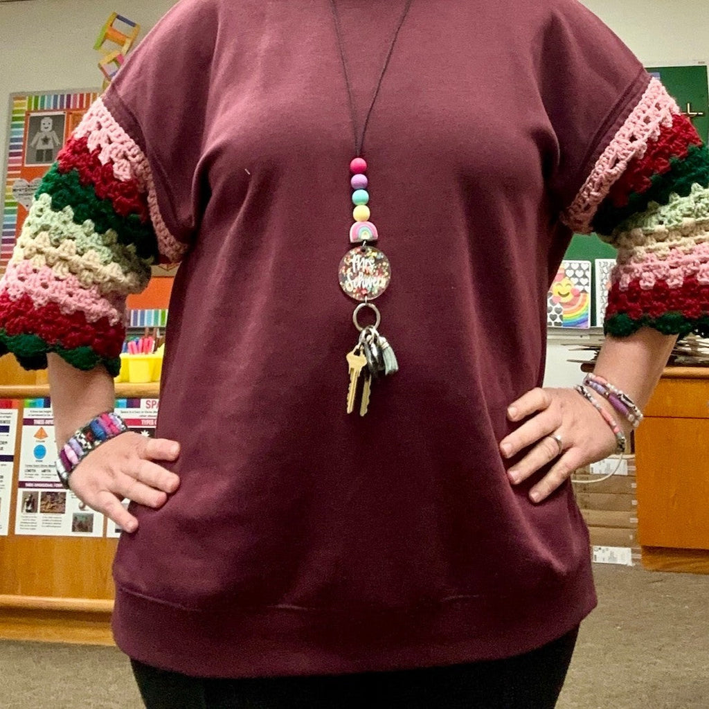 Crocheted Sweater Sleeves