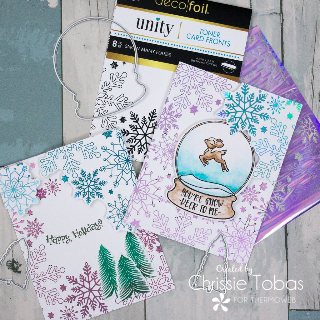 LDRS Creative Collab! Holiday Cards with Deco Foil
