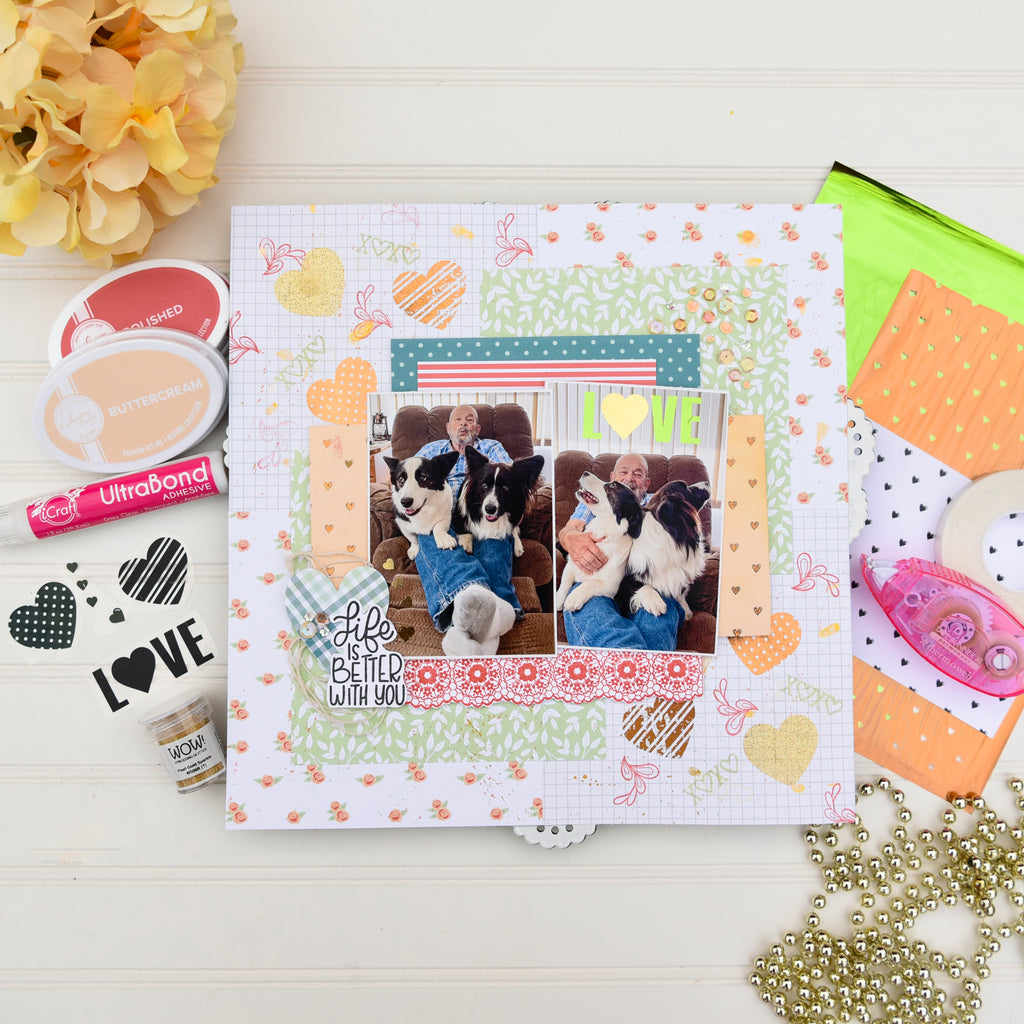 Foil AND Heat Emboss With DecoFoil Adhesive Transfers