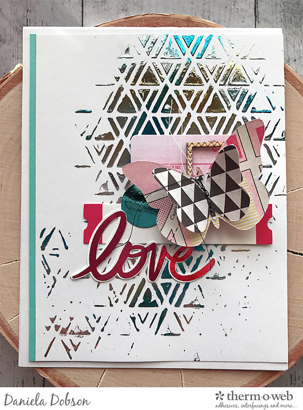 Add Dimension and Shine with Deco Foil Transfer Gel