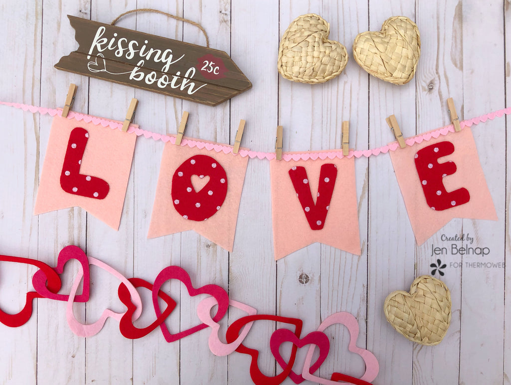 30 Minute Valentine Heart Banner