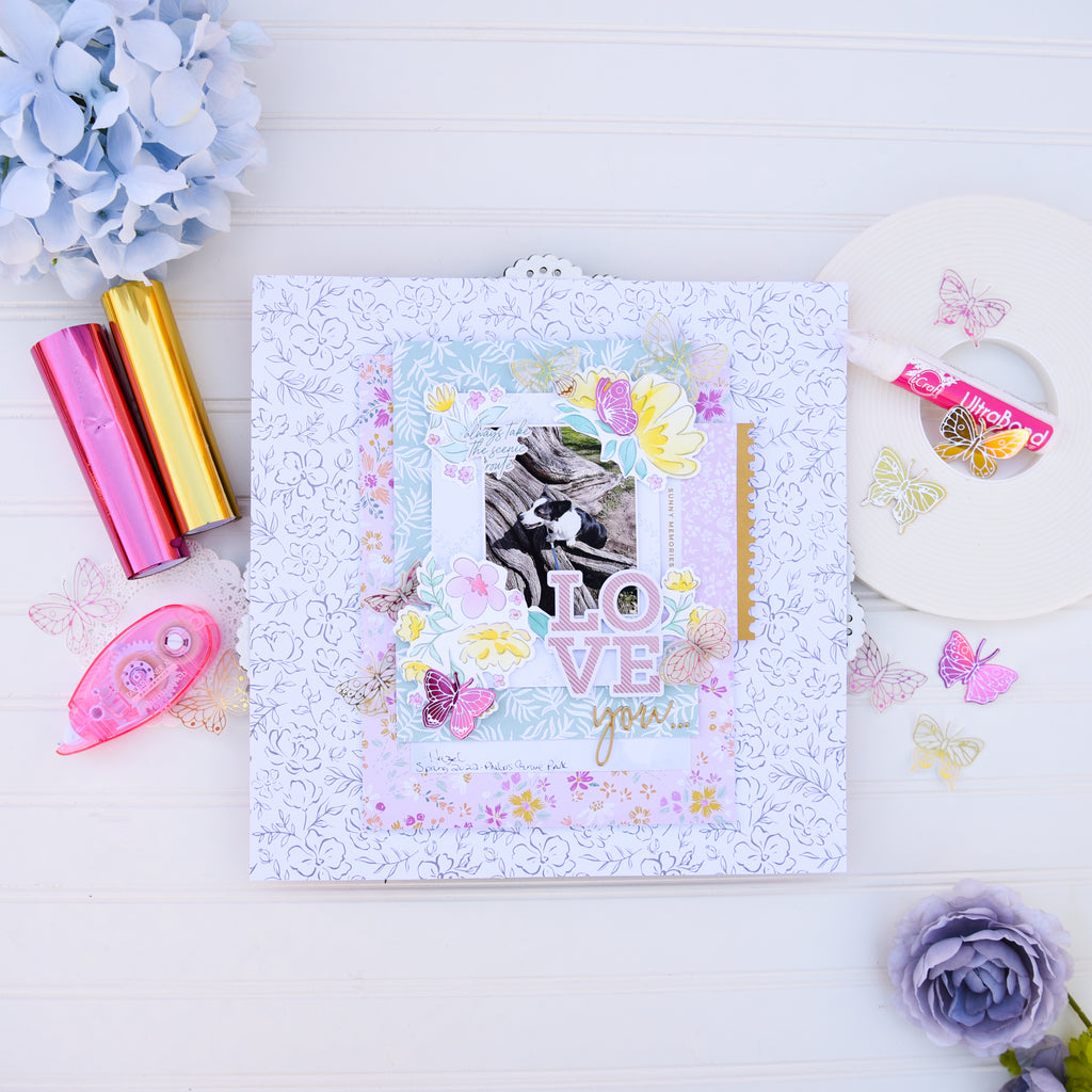 Scrapbooking with the NEW Deco Foil HOT Foils