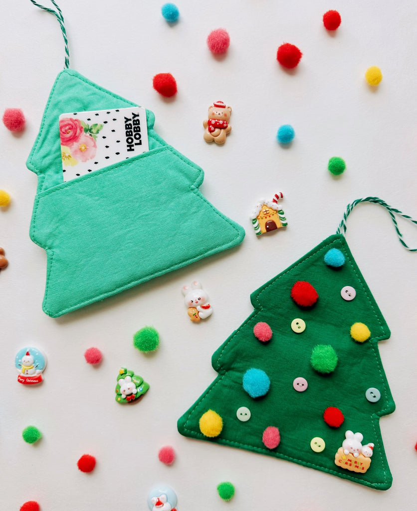 Christmas Tree Gift Card Holder Ornament