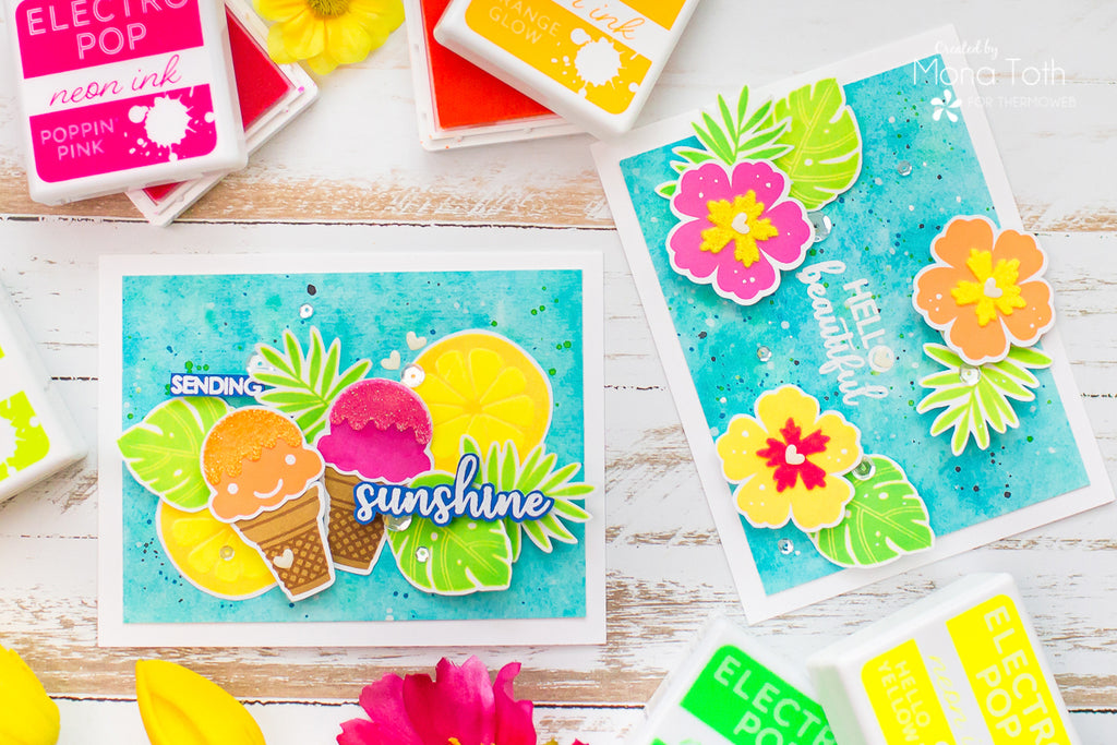 Sending Sunshine with Electro-Pop Glitz Glitter Gel