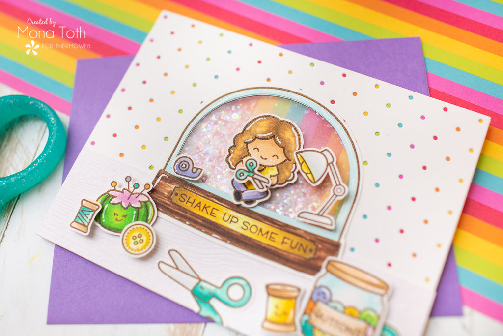 Helpful Tips to Shake Up a Snow Globe Shaker Card