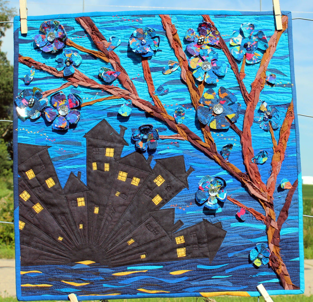 Create Beautiful Fabric Confetti Blossoms