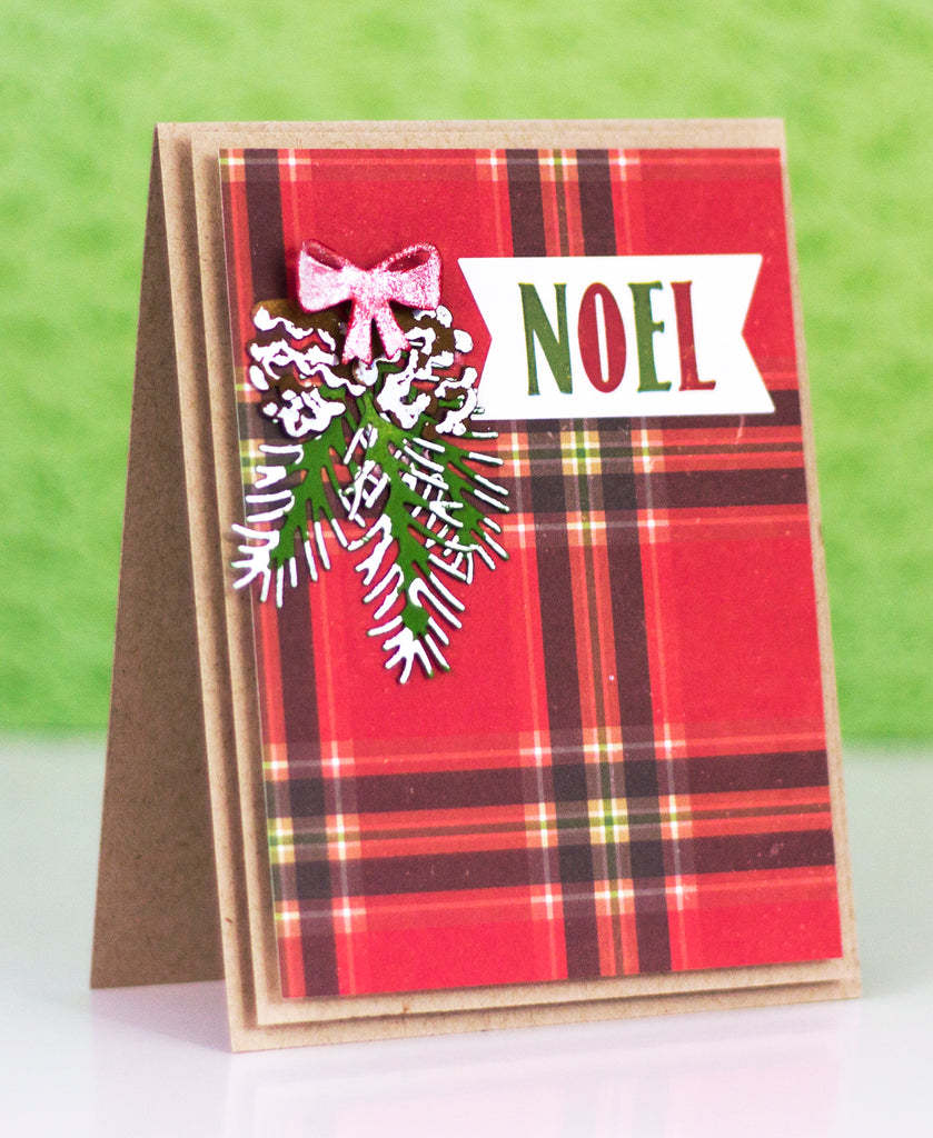 Using Foil Accents as Snow with Echo Park!