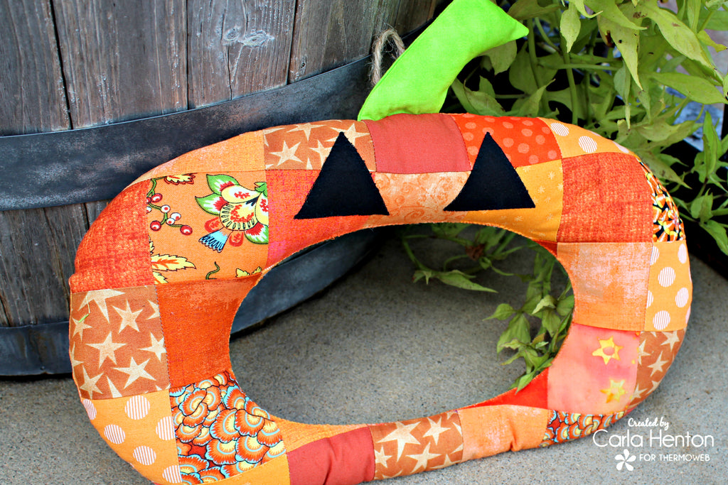 Stitch a Patchwork Jack Wreath with HeatNBond Interfacing