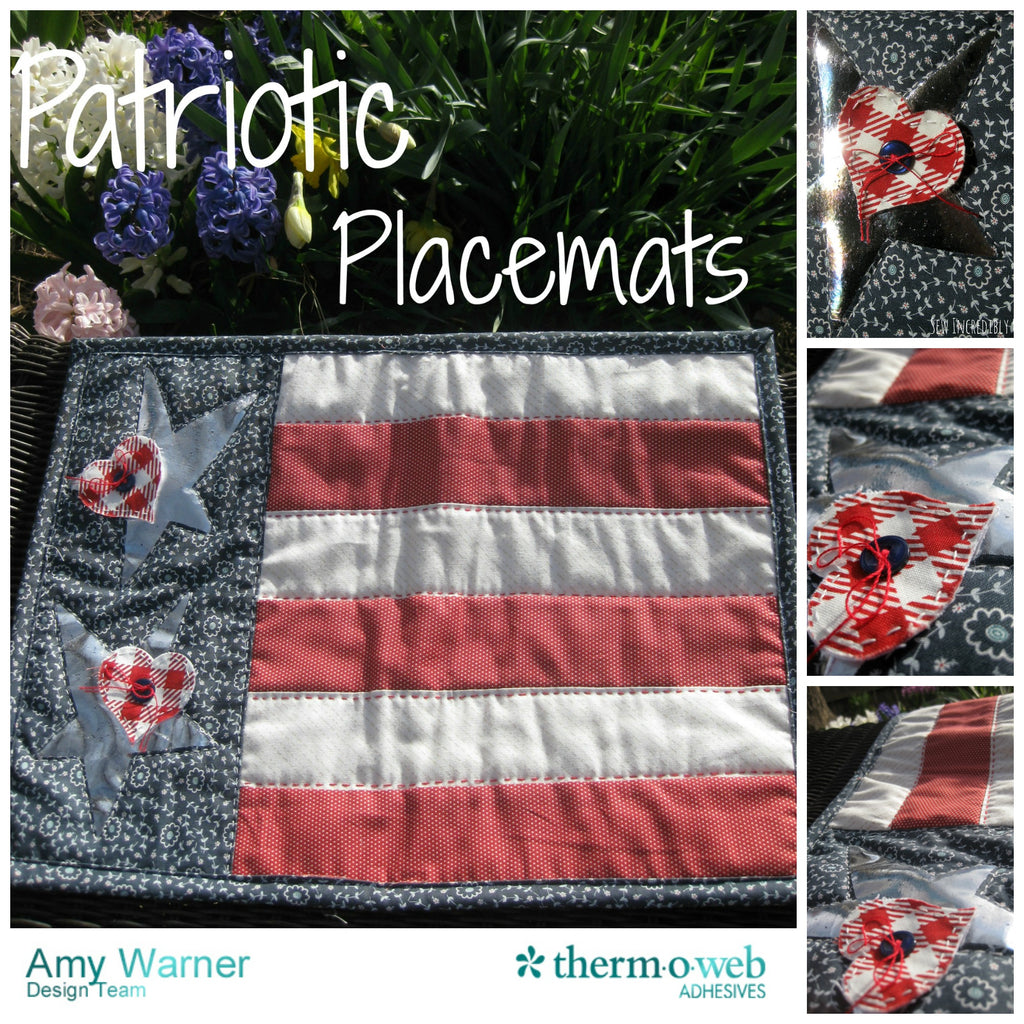 Patriotic Placemats with DecoFoil