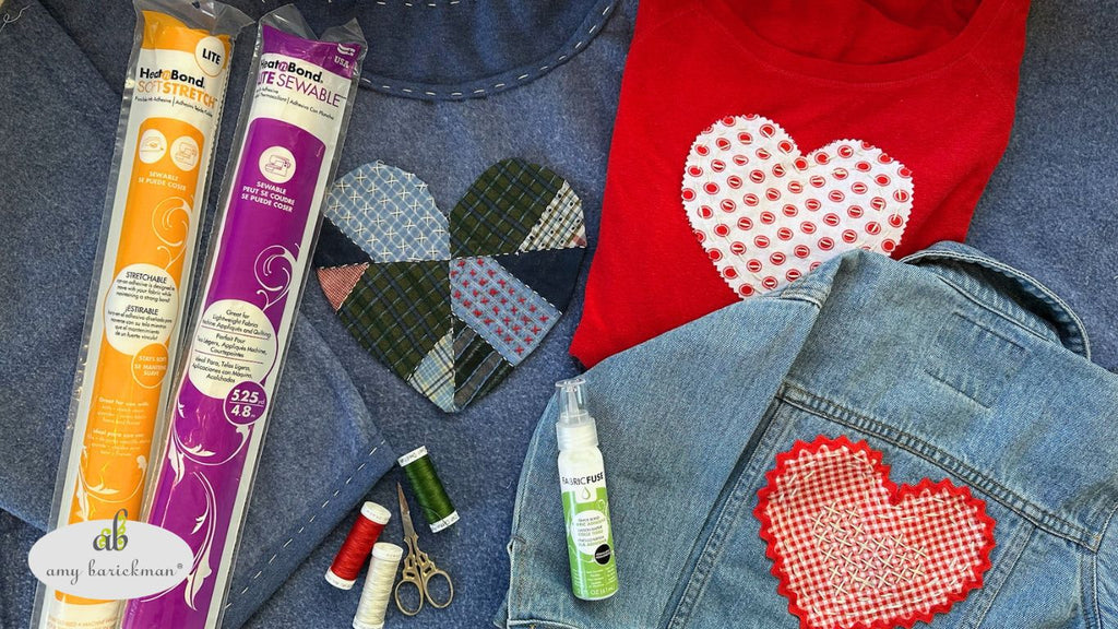 Upcycled Fashion with Amy Barickman's Treasured Threadz™ & HeatnBond® Iron-On Adhesives