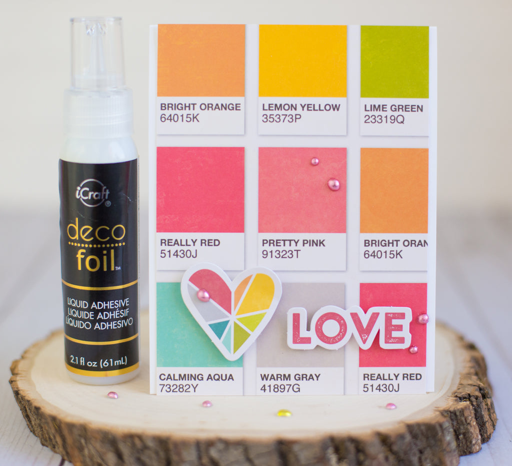 Make Your Own Metallic Epoxy Dots with Deco Foil