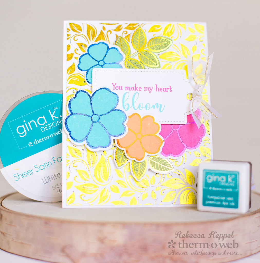 How to Use Our NEW Gina K. Designs StampnFoil Collection!