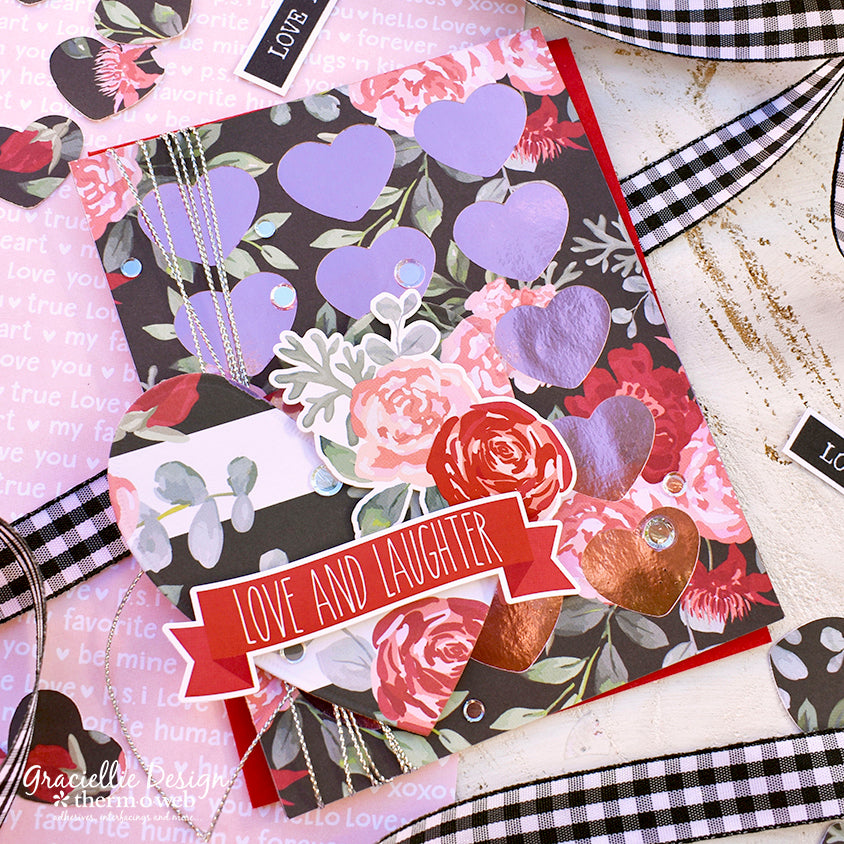 Deco Foil Valentine's Card