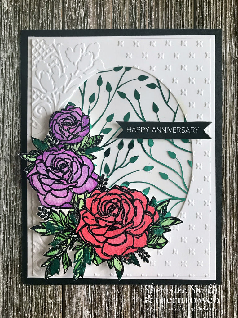 Happy Anniversary Card with Brutus Monroe and Deco Foil