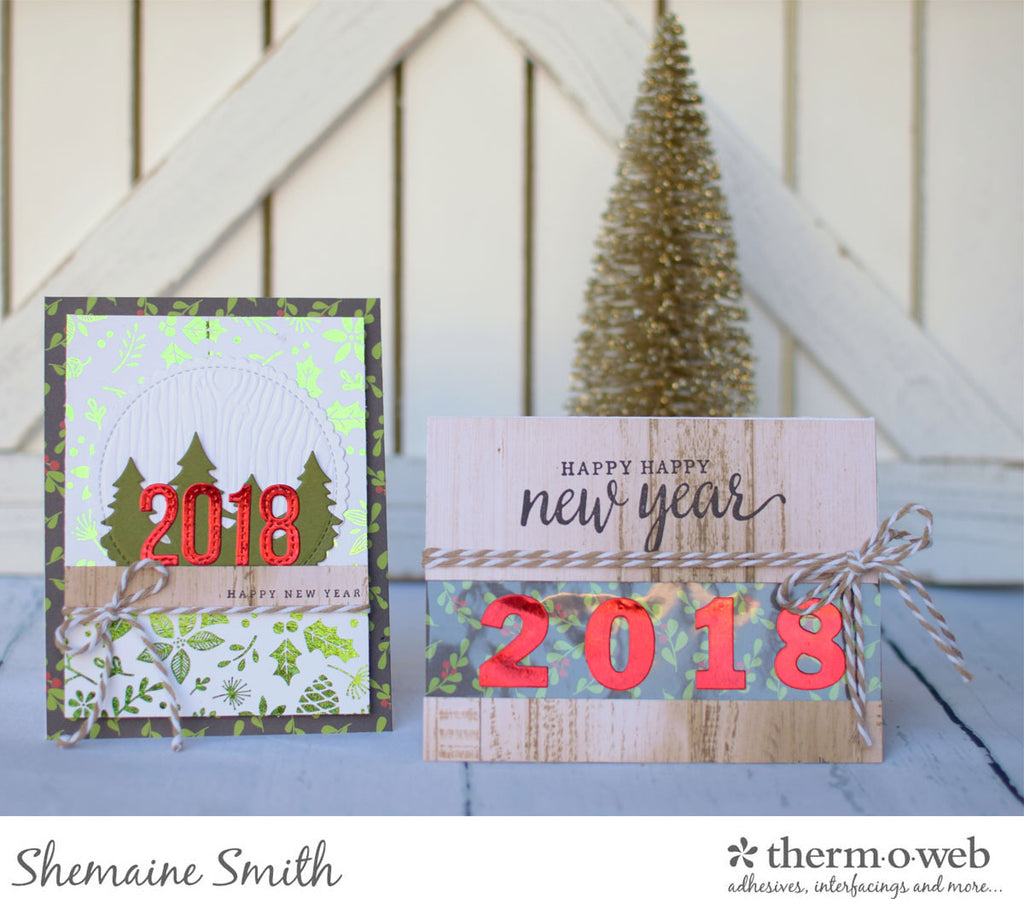 Happy New Year 2018 Cards Featuring Gina K Designs