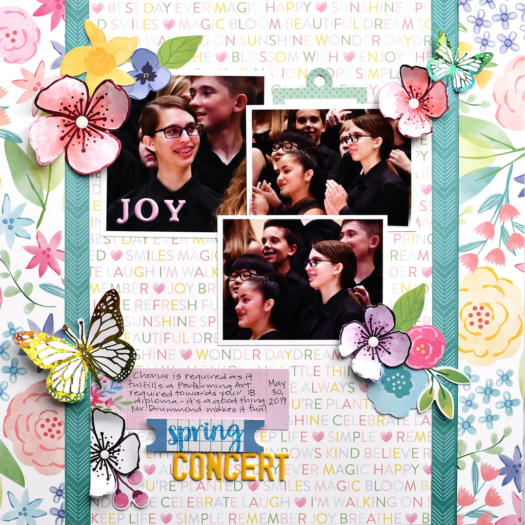 Create Scrapbook Page Embellishments with Unity Card Fronts