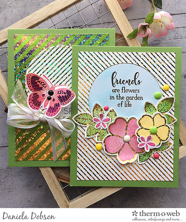 Spring Cards with Gina K. Designs StampnFoil