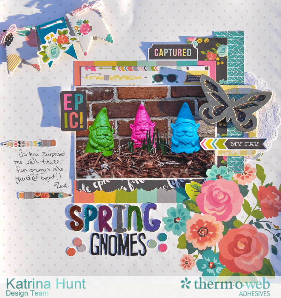 DecoFoil and Spring Gnomes