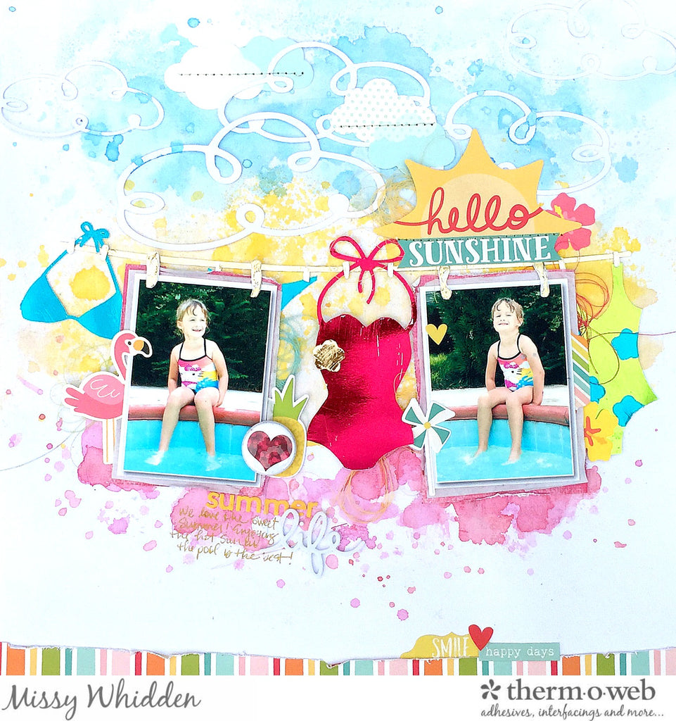 Let Missy Whidden Show You How to Make this Bikini Day Layout