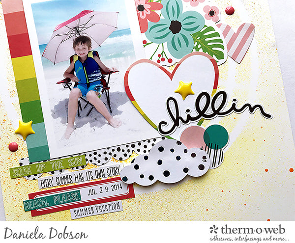 CSI Page Challenge - Chillin on the Beach Page Layout
