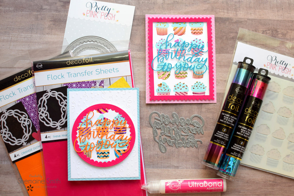 Celebrate Birthdays with Pretty Pink Posh and Therm O Web