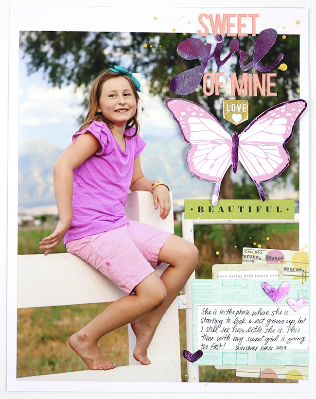 Hand-cut DecoFoil Titles Video Tutorial