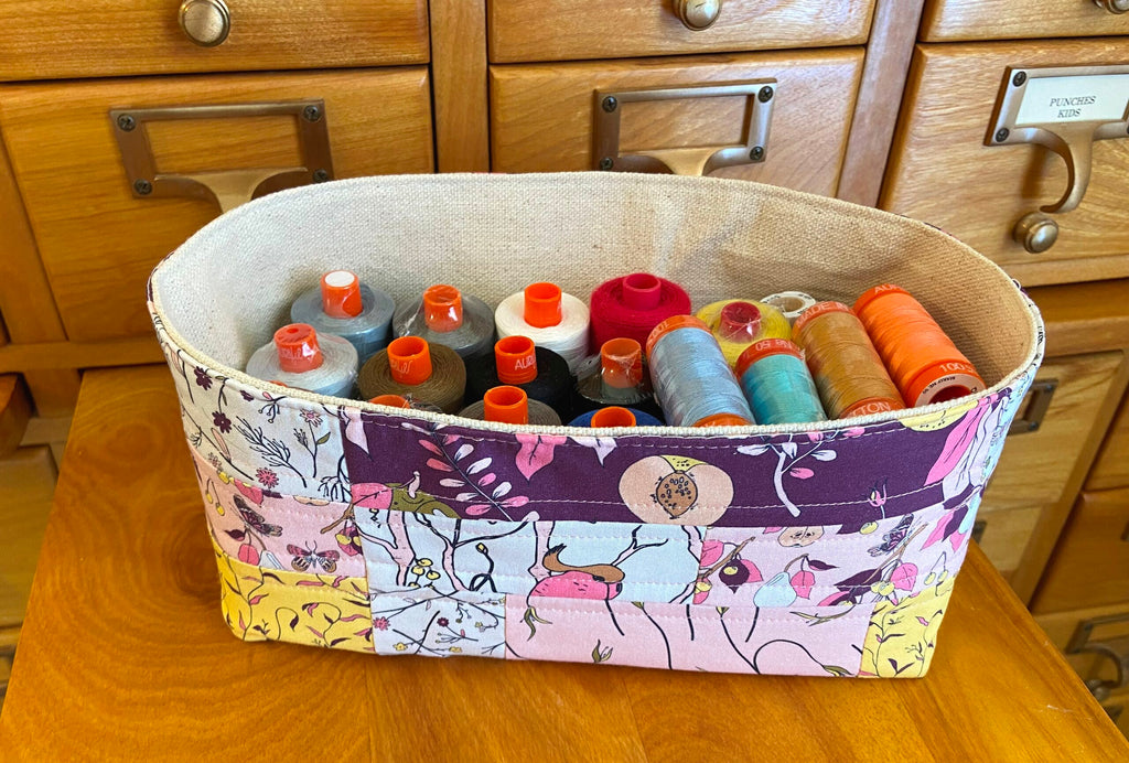 Sew a Fabric Storage Basket with HeatnBond Fusible Fleece