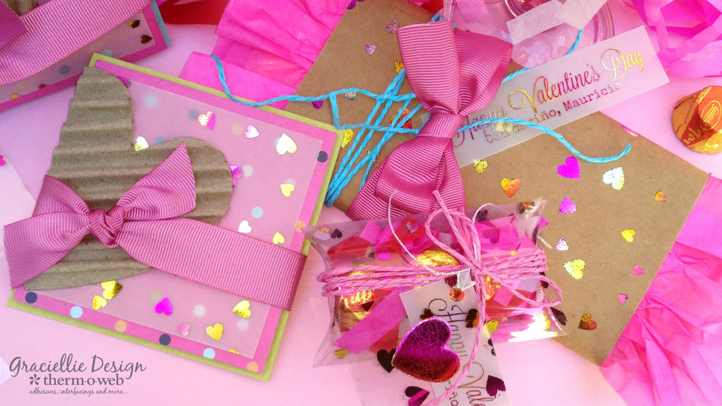 Valentine Gift Ideas with Deco Foil + Free Digital Paper