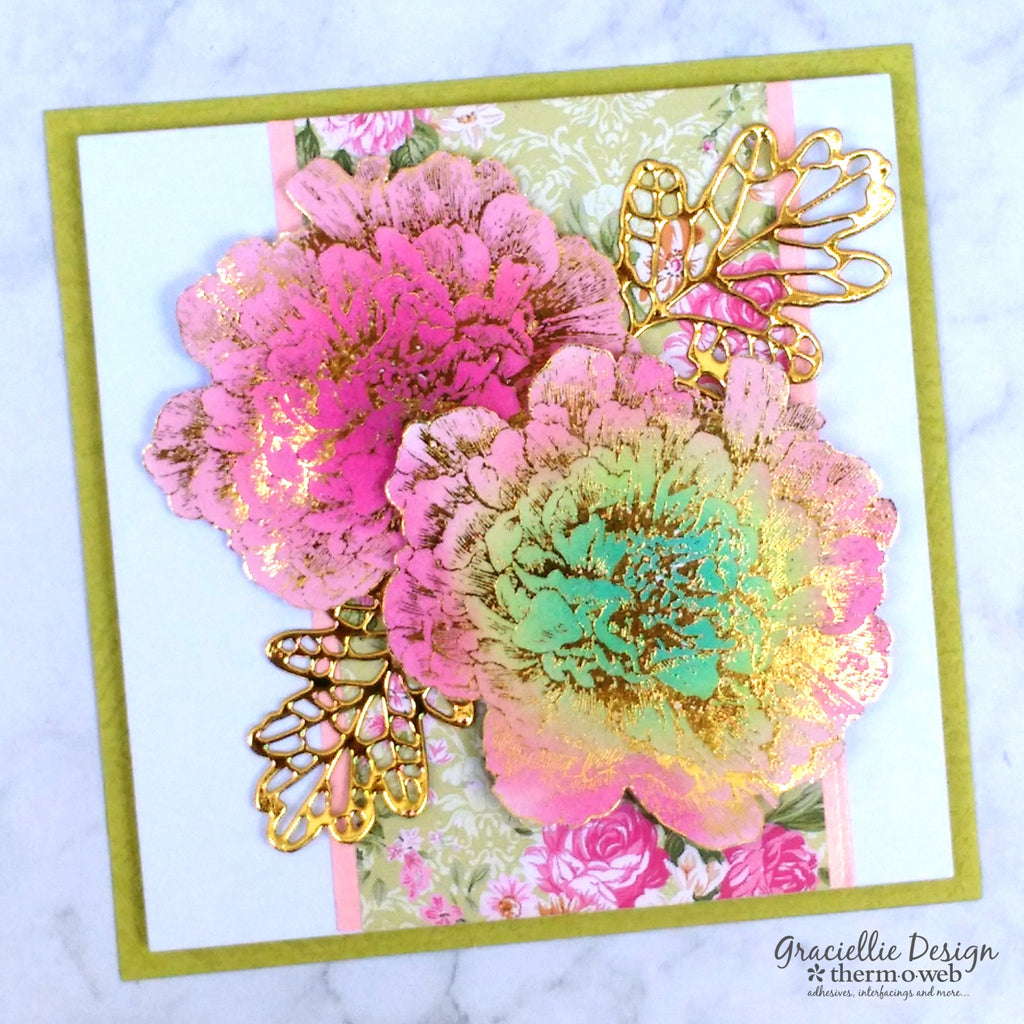 Foil Resist Coloring with Deco Foil and Pigment Inks