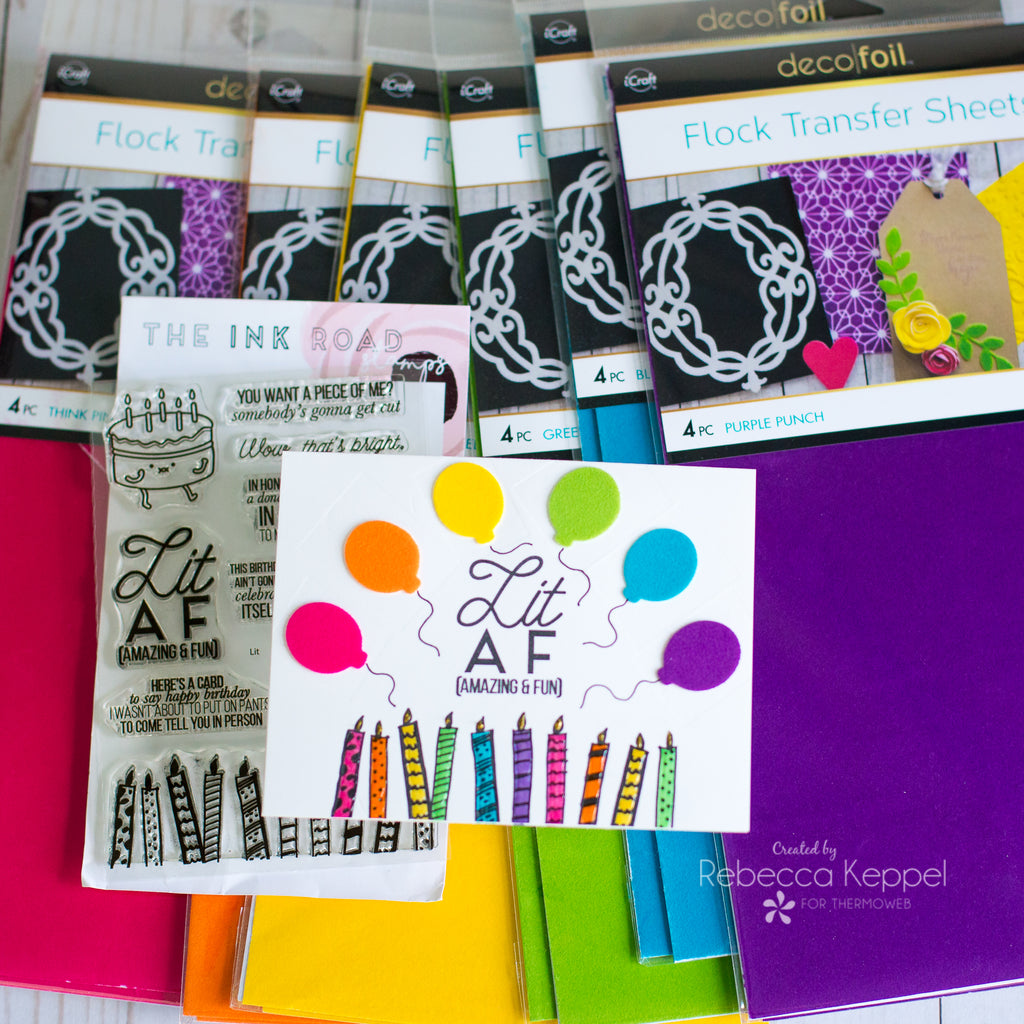 Ink Road + Therm O Web - Cardmaking with Deco Foil